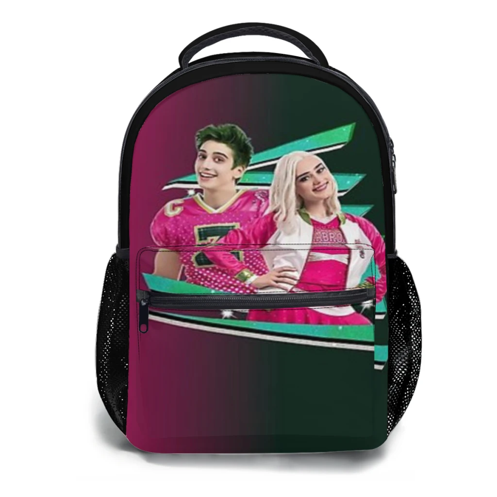 Zed and Addison - Zombies 1, 2, 3, 4 - Love Night Versatile Large Capacity Waterproof Backpack Washable Computer Bag Unisex