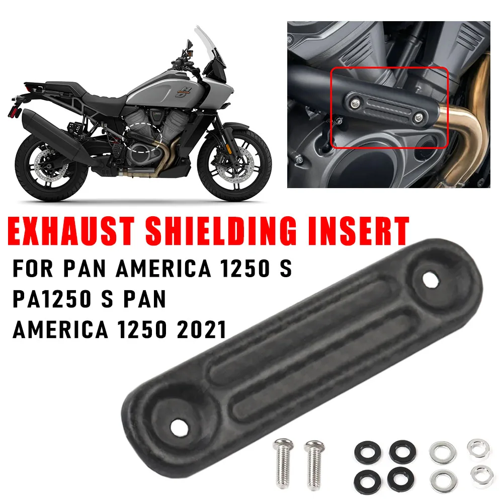 

Вставка выхлопного щитка мотоцикла Screamin' Eagle, новинка для PAN AMERICA 1250 S PA1250 S PanAmerica 1250 2021, крышка выхлопной трубы