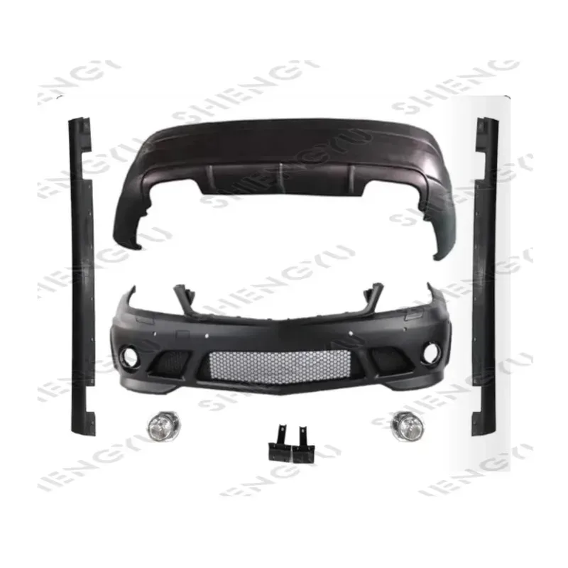 

Brand New Car Body System Modified For W204 2008-2011 Upgr To Style Car Bumpers Side Skirts