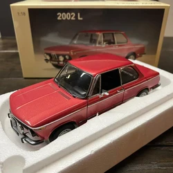 Autoart 1:18 2002 L Red Simulation Limited Edition All Open Alloy Metal Static Car Model Toy Gift