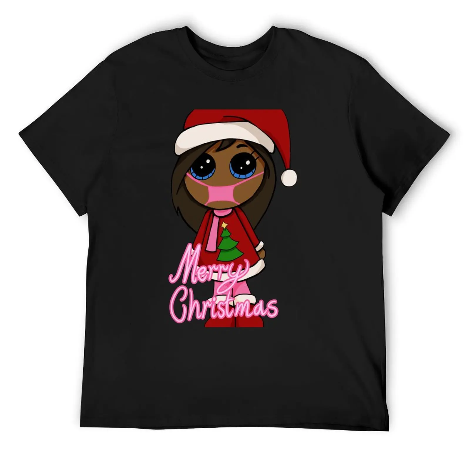 Merry Christmas Girl T-Shirt anime stuff graphic t shirts man clothes luxury clothes men