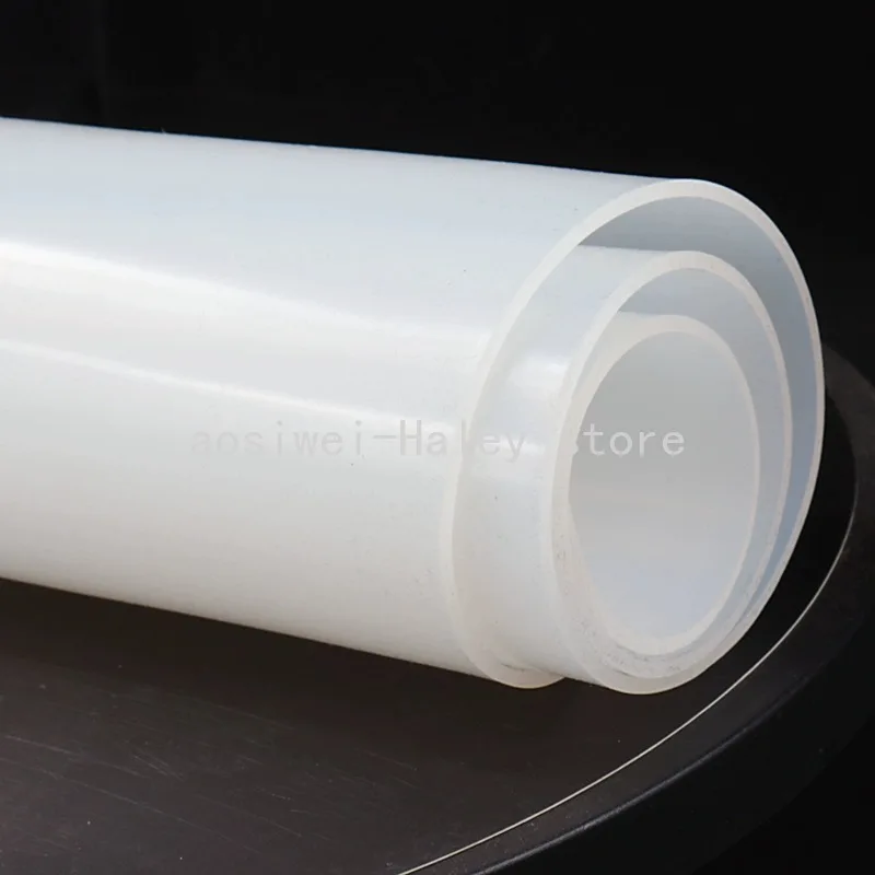 Translucent Silicone Rubber Sheet 3mm Silicone Sheeting for Vacuum Press Oven Heat Resistant Silicone Matt