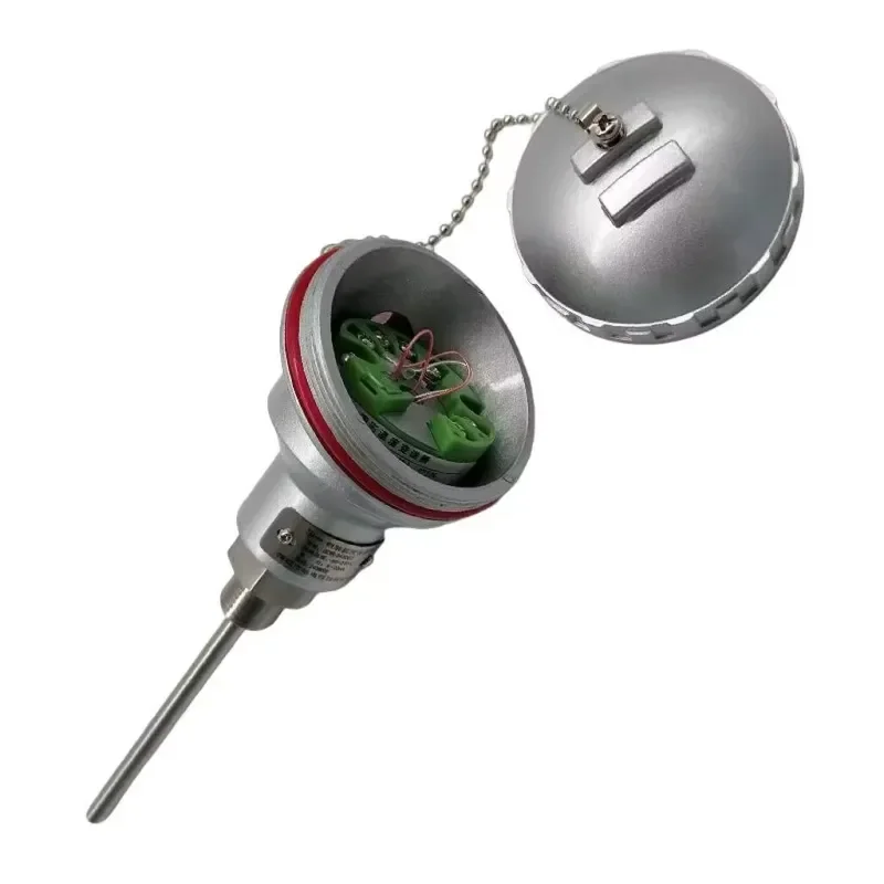 Pt 1000 Temperature Sonser with Junction Box Factory Direct Sales Optional Pt1000 Temperature Transmitter
