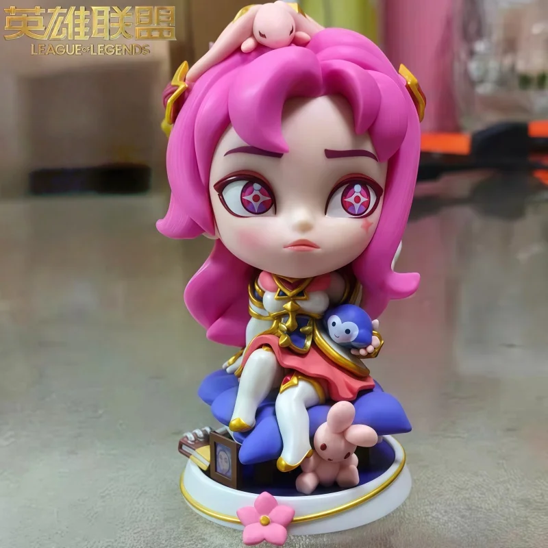 En Stock: Figura de Kai'sa, Guardianes Estelares de League of Legends (LoL), Versión Q, Figura de Acción Coleccionable, Serie de Adornos, Regalo