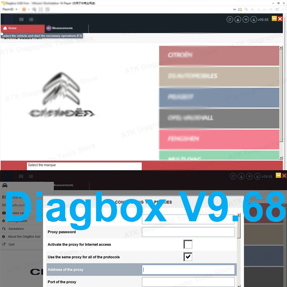 

2024 Latest Diagbox V9.68 PC version Direct original installation work with Lexia3 PP2000 Diagnose Adaptations For Peo-geot