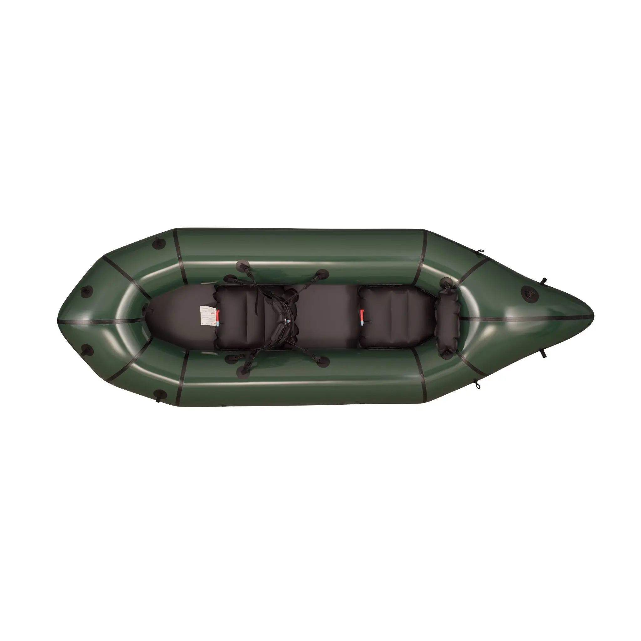 [MRS][Adventure X2 with ISS] Green tandem packraft kayak drifting boat for rafting