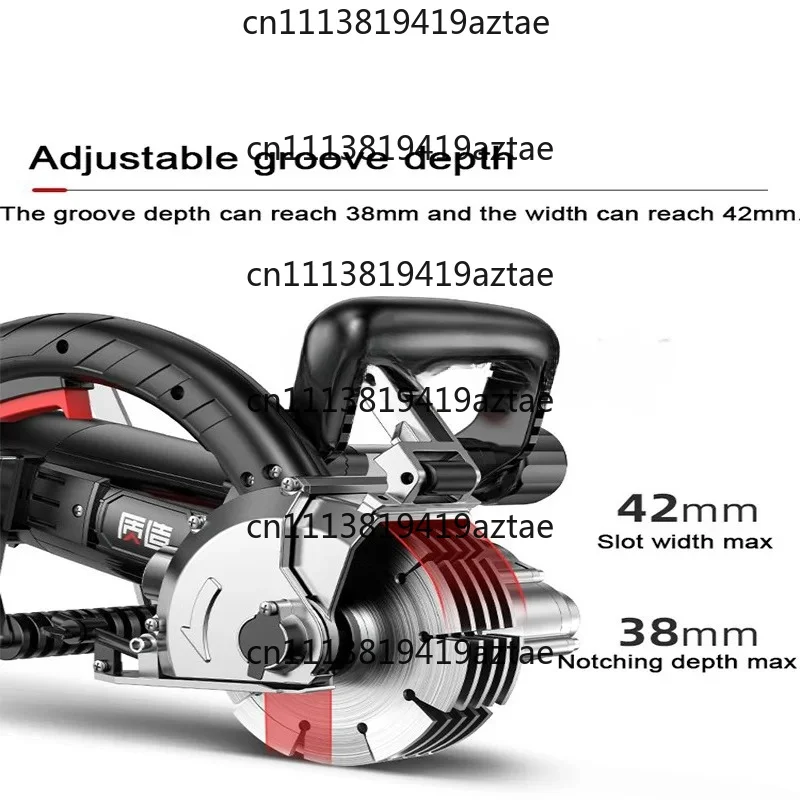 Dust-Free One-Time Forming Wall Grooving Machine Hydropower Slot Cutter Large Stone Cutting Machine