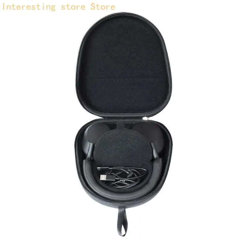 Kopfhörer-Aufbewahrungstasche für WH1000XM5 Headsets, Tragetasche, inneres Kabelmanagement 55KC – Detail 6