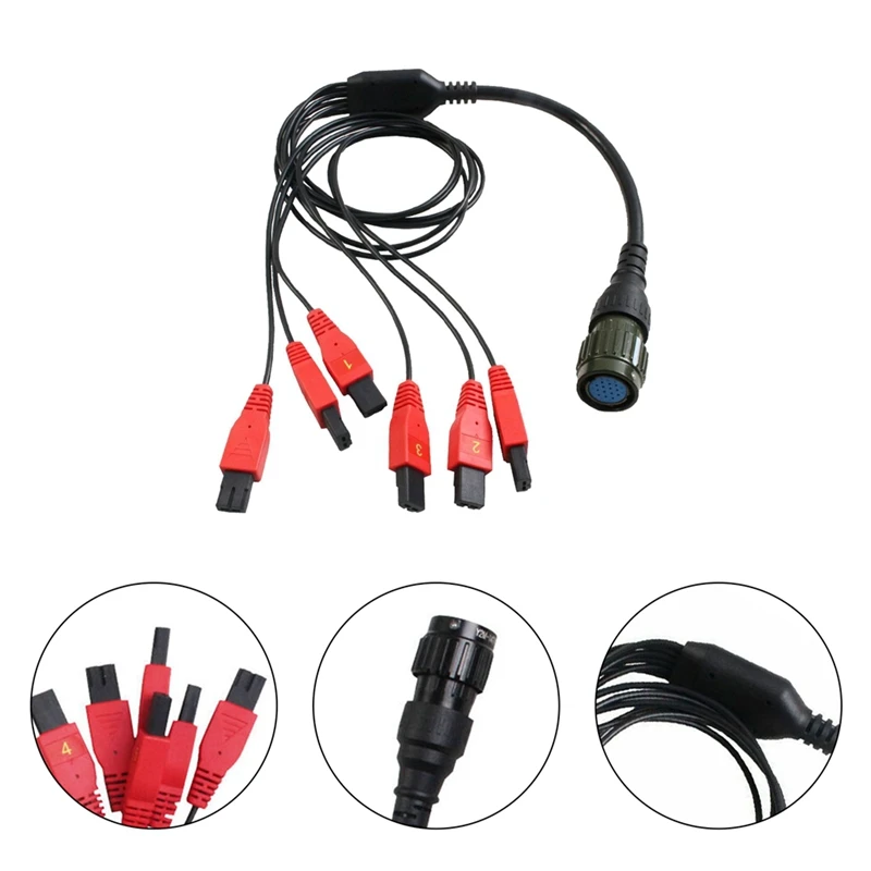 

For Launch CNC-602A Injector Cleaner & Tester Leads Main Cable Pulse Signal Cable Accessories