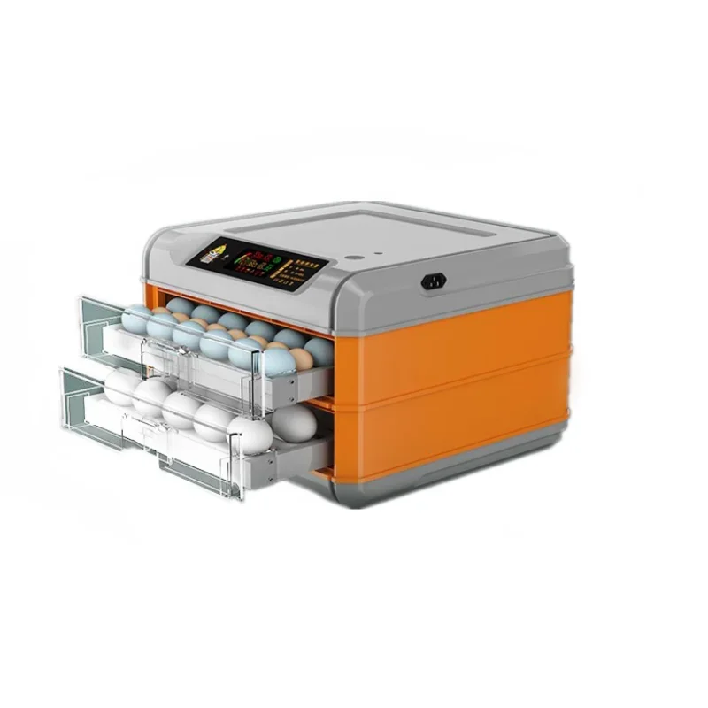 Factory wholesale automatic remote control roller egg tray capacity 36 48 56 64 128 192 256 320 egg incubator