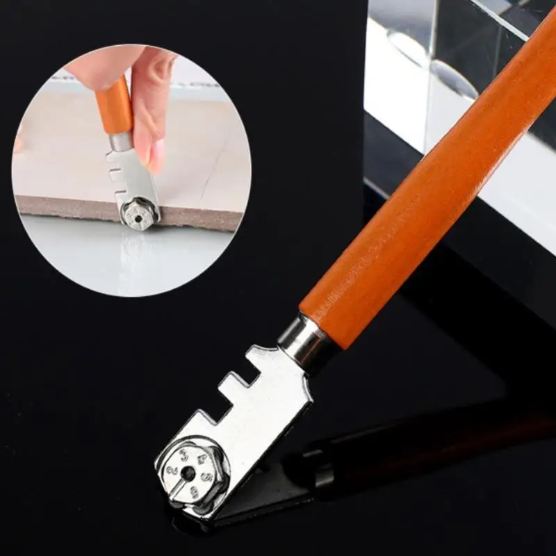 

1PC 70cm Window Craft Professional Glass Tile Cutter For Hand Tool 130mm Diamond Tipped Glass Knife Tools Portable