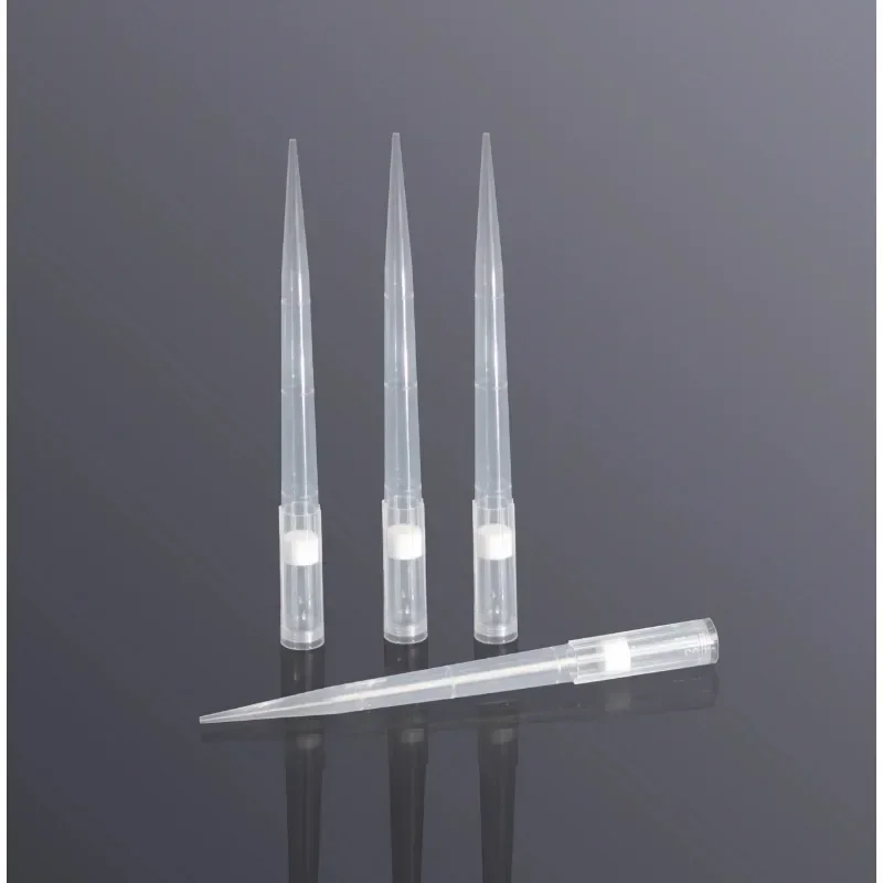 96Pcs 1000μL Filter Pipette Tips | Low-Adsorption Sterile Tips for Lab Research (102.1mm Length)