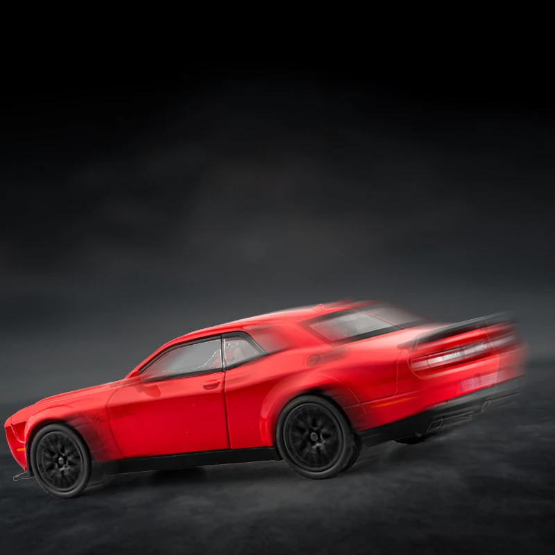 1:32 Dodge Charger Challenger Hellcat Redeye Alloy Model Car Toy Diecasts Casting Sound and Light Car Toys For Children Vehicle