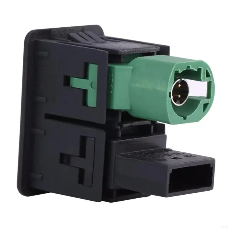 سهولة استبدال التثبيت AUX USB مفاتيح المنفذ المقبس والكابل USB AUX SLIPS مع كابل ل B6 B7 RCD510