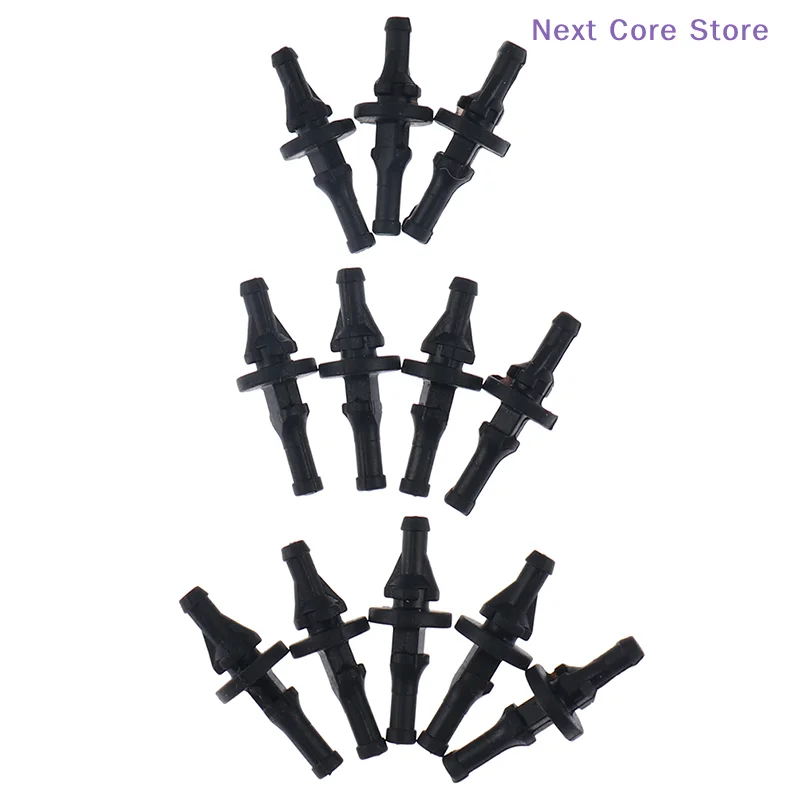 32PC Black Rubber For PC Case Fan Noise Reduction Anti Vibration Mount Screw Pin Rivet