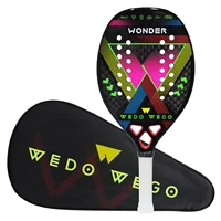 Beach Tennis Racket FC/3K/12K/18K/Kevlar Carbon Fiber Grit Face, EVA Memory Foam Core, Outdoor Sports Ball Racket 2