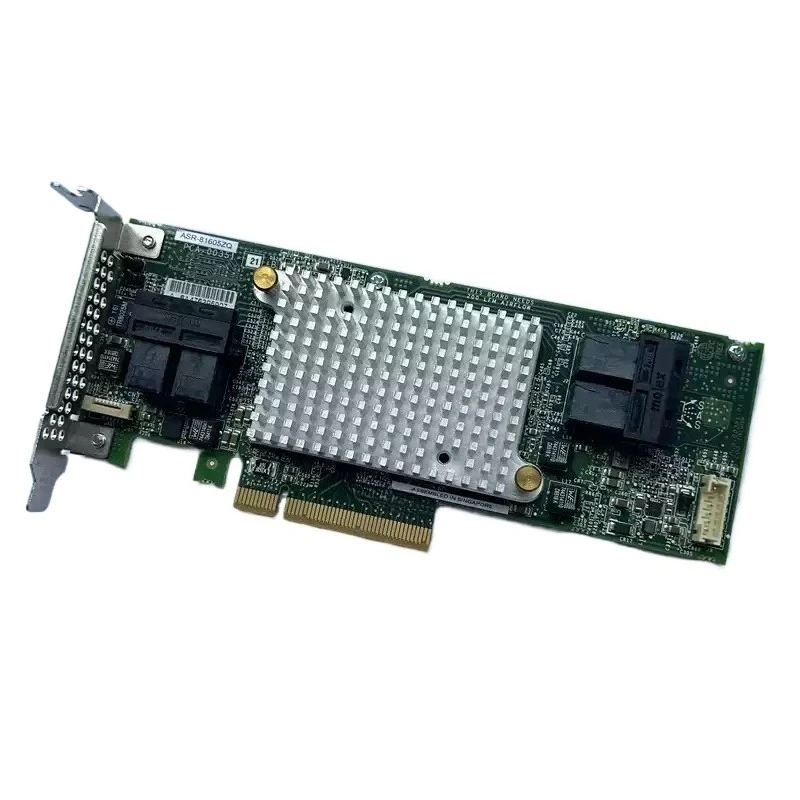 99% New For Adaptec ASR-81605ZQ SAS 16-Port 1GB Cache PCIe X8 RAID Controller Array Card Direct Access Card RAID