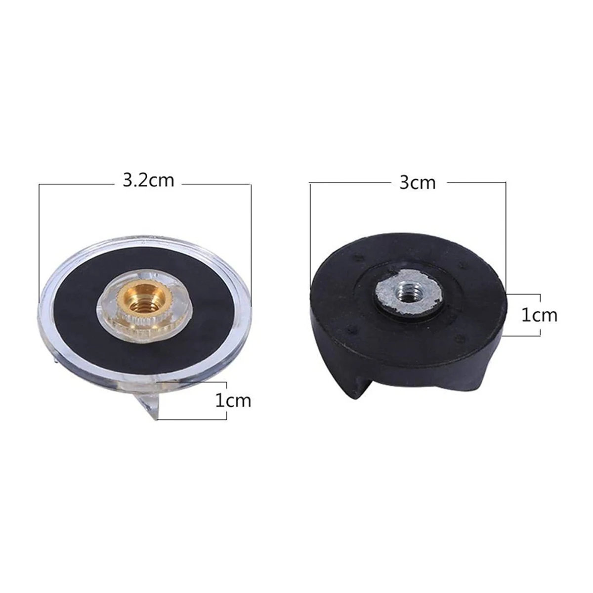 Used for Replacement of Magic 250W Juicer Blender and Blender 2 Base Gear 2 Rubber Blade Gear Spare Parts