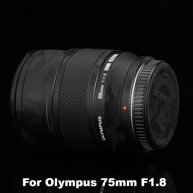 For Olympus 75mm F1.8 Decal Skin Vinyl Wrap Film Camera Lens Body Protective Sticker Coat M.ZUIKO DIGITAL ED 75 1.8 f/1.8 75/1.8