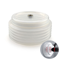 160mm Hole Opener Dust Cover Ceiling Wood Plasterboard Downlight Hammer Drilling Cover Perforated Ash Dust Cover
