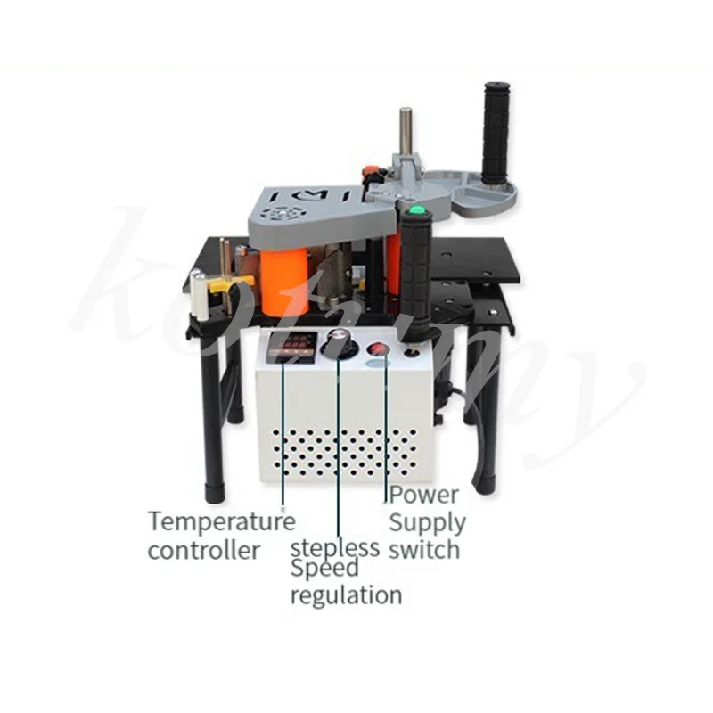 Manual Edge Banding Machine Woodworking Home Decoration Portable Edge Bander 220V 1200W