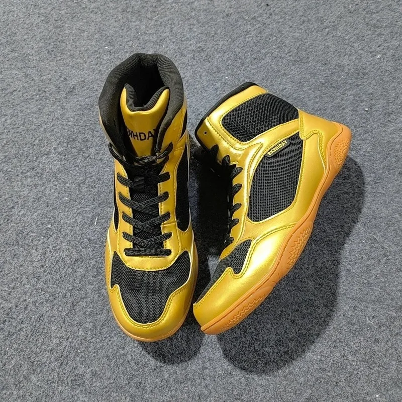 

2026 Hot Sale Wrestling Boots Mens Comfortable Boxing Shoes Men Designer Fighting Shoes For Man Comfortable Sports Shoe