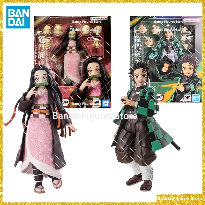 

Original Bandai S.H.Figuarts Kamado Nezuko SHF Kamado Tanjiro Demon Slayer Kimetsu No Yaiba In Stock Anime Model Toys