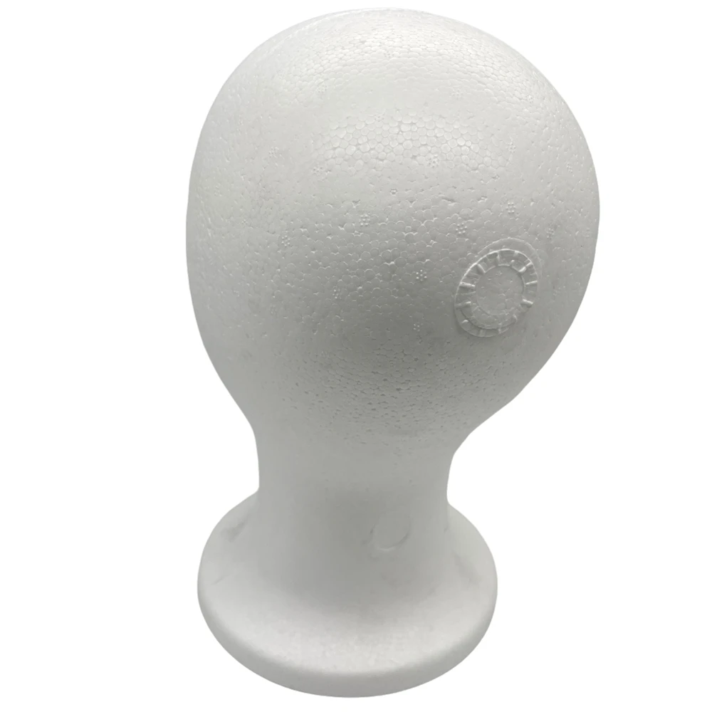 High Mannequin Head Polystyrene Foam Display Rack
