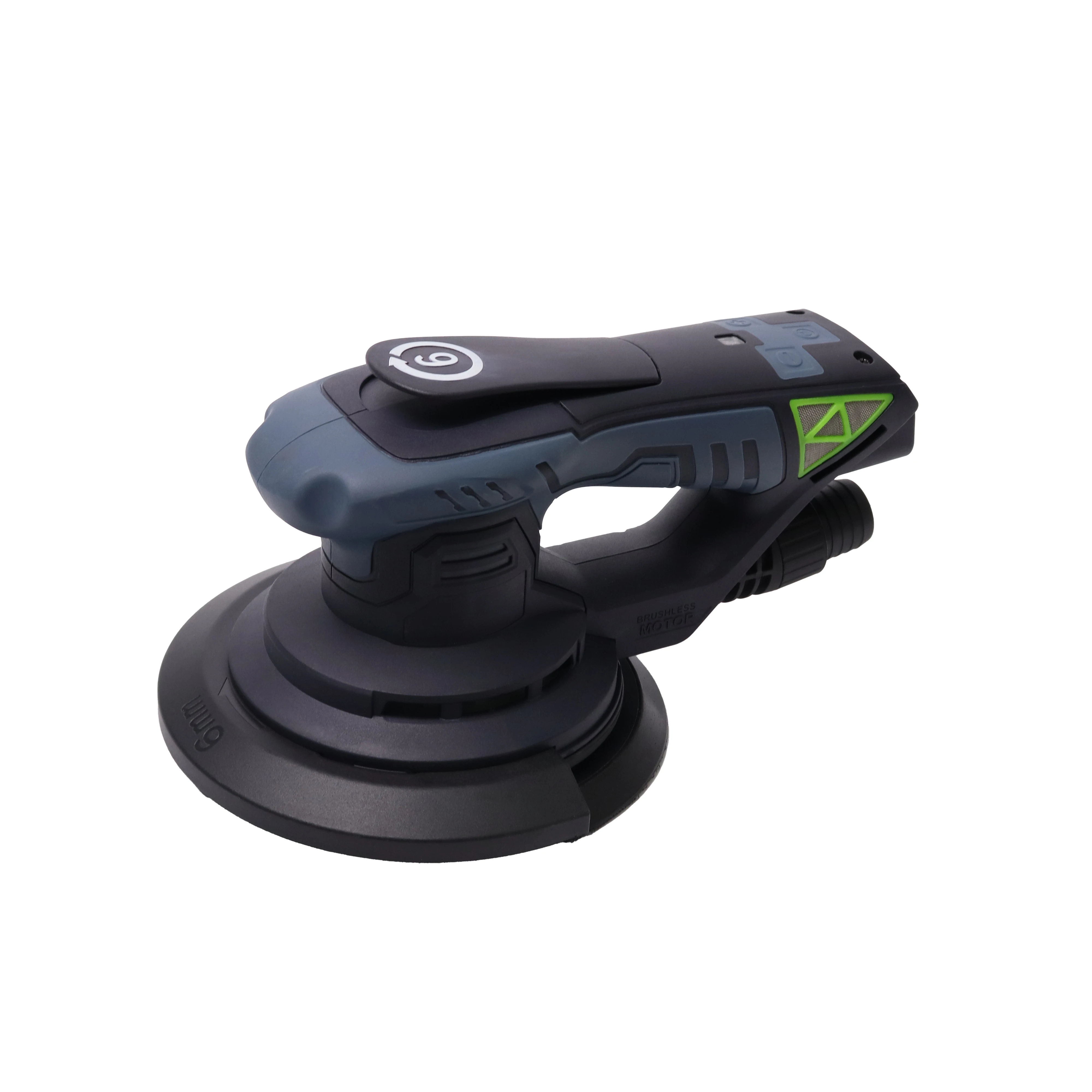 400W Electric Brushless Random Orbital Sander Eccentric 6.0mm With 150mm 6inch Backing Pad