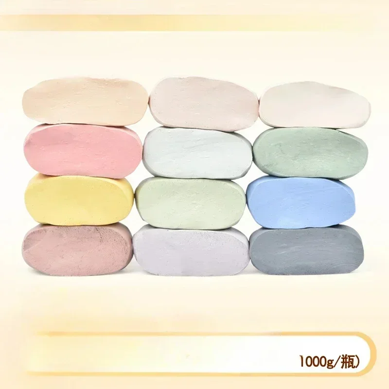 

1kg Polymer Clay Oven Bake Pottery Clay Ideal for Modeling Sculpting Non Toxic Safe Best for Artists School Crafts DIY Projects