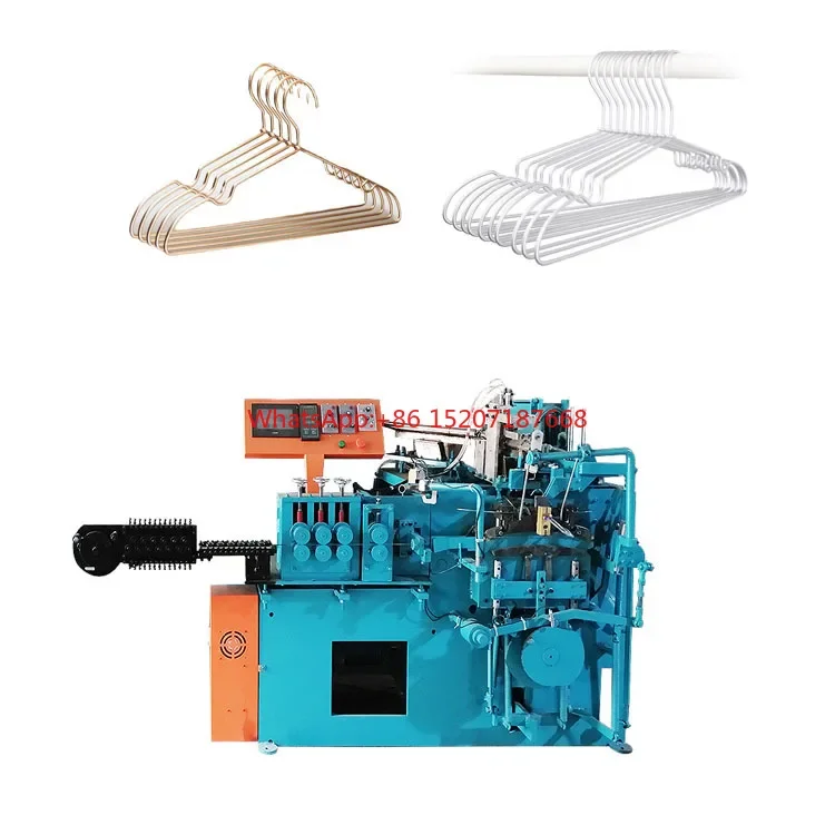 Fully Automatic High Speed Metal Galvanized Steel Iron Clothes Coat Hanger Making Machine