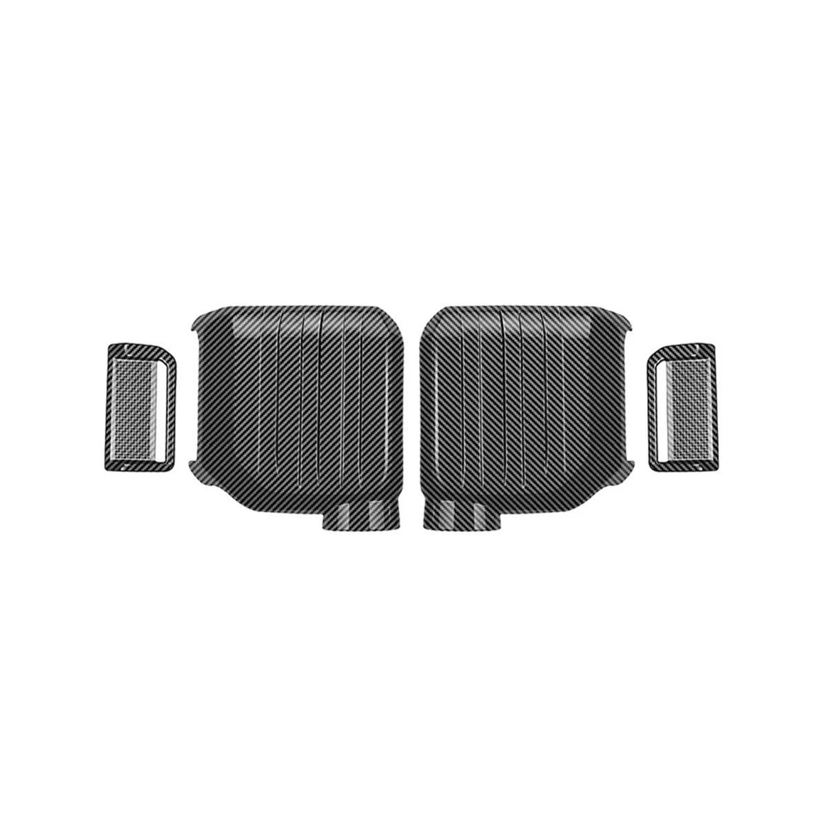 

Car Rearview Mirror Cover Trim Sticker for Prado LC250 2024 Door Mirror Shell Carbon Fiber