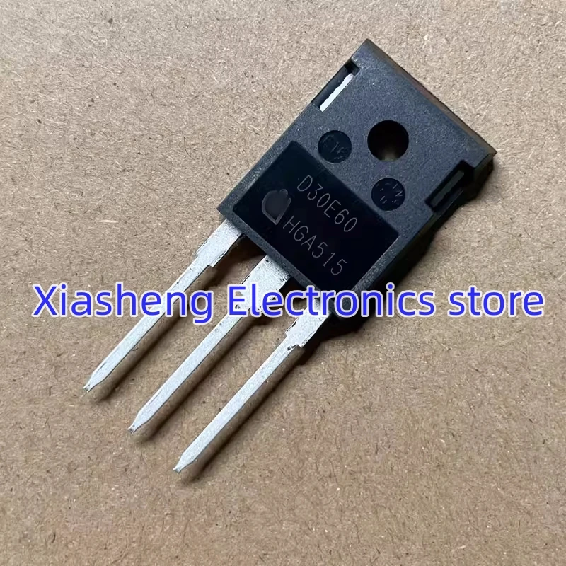 

New Original 2Pcs D30E60 IDW30E60 TO-247 TO-247 30A 600V Fast Recovery Diode Good Quality