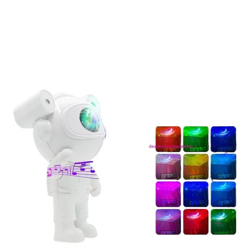 New Aerospace Aurora Starry Sky Projector RGB Colorful Changing Gypsy Star Projection Moon Northern Lights Ambient Light