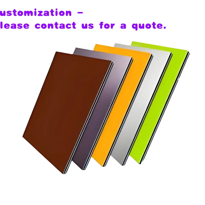 custom.Custom Modern Aluminium Composite Plate (ACP) Panels Double-Sided Fireproof Stainless Steel Sheets Board Cladding Out