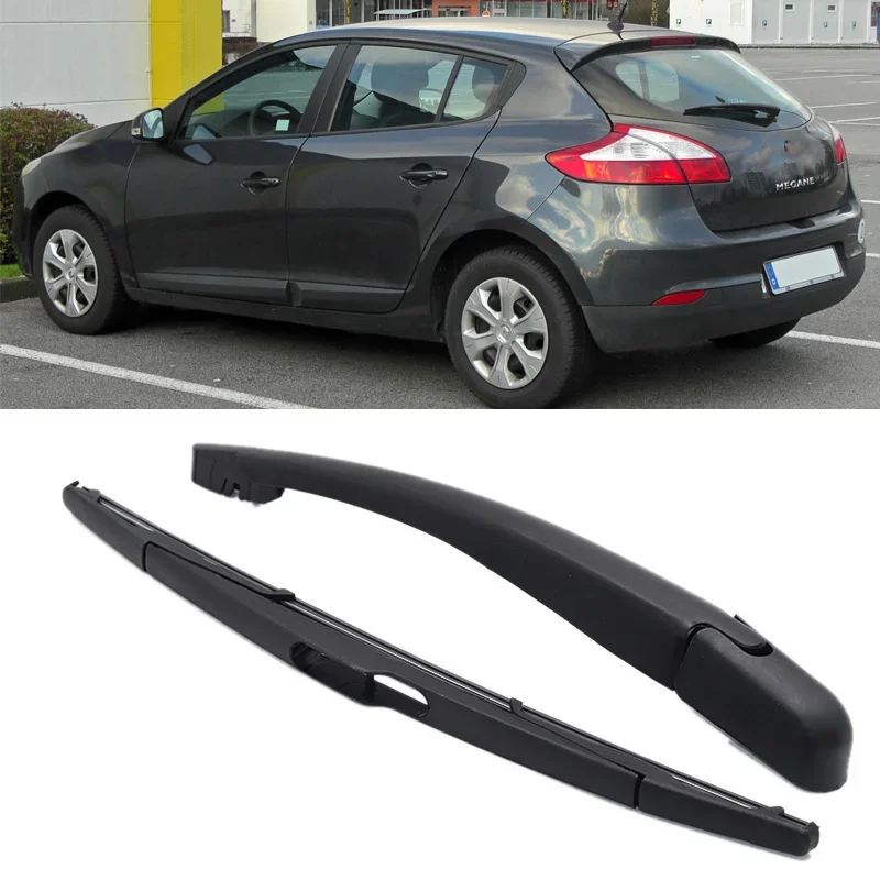 

14" Rear Wiper Blade And Arm For Renault Megane 3 III Wagon Hatchback 2008 - 2016 Windscreen Rubber Car Accessories