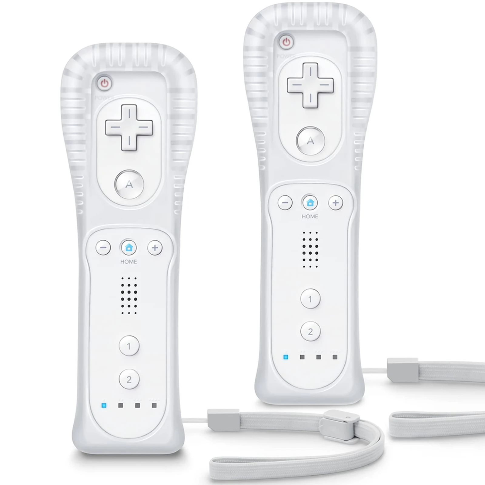 

Wii Controllers: Silicone Cases and Wrist Straps for Durable Protection - Universal Wii and Wii U Compatibility with Easy Sync