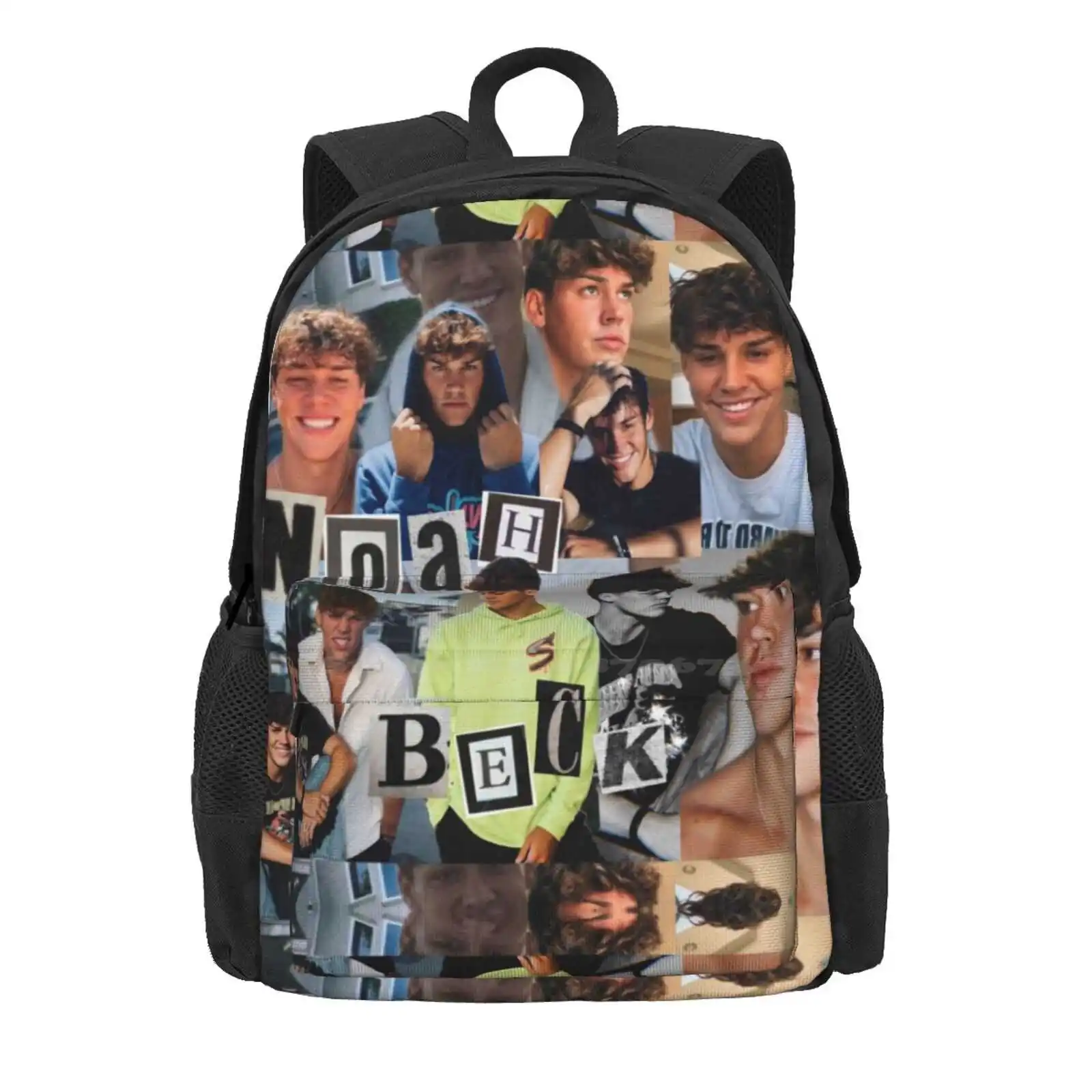 Noah Beck Collage Hot Sale Schoolbag Backpack Fashion Bags Noah Beck Sway House Sway Boys Free Cheap Mean Girls Magazine