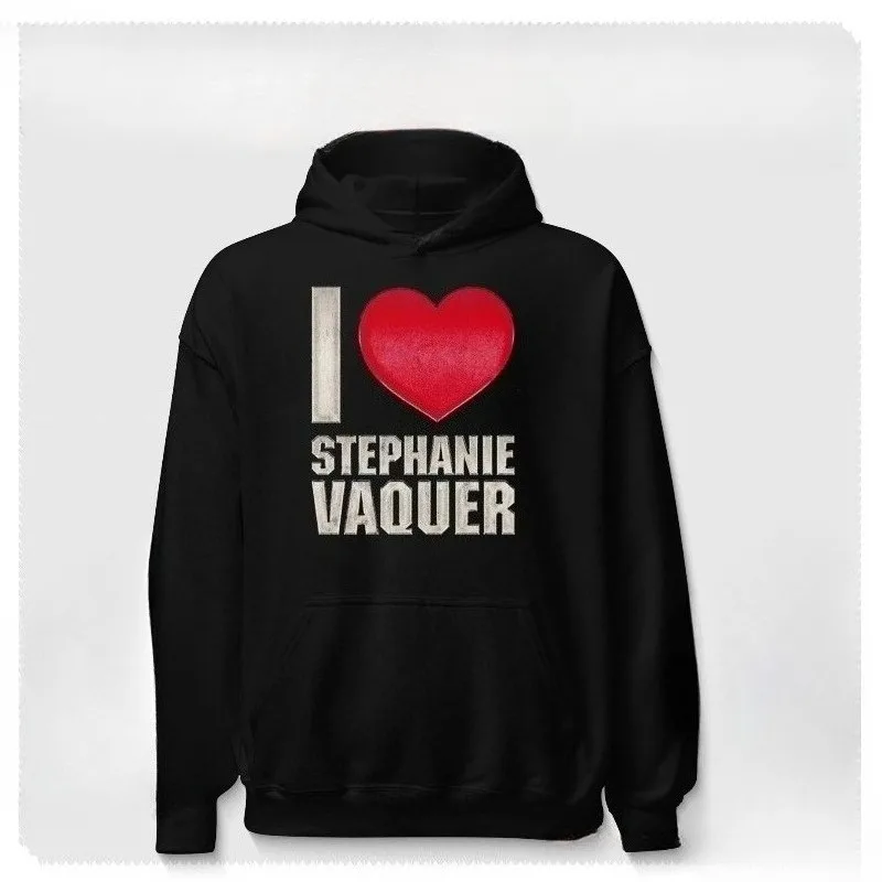 

Stephanie Vaquer Hoodies 2026 Vintage Merch Hoodie Men and Women Hip-hop Sports Pullover Sweatshirt