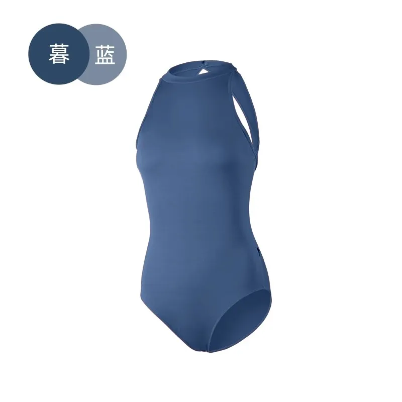 الرقبة الوقوف طوق الباليه ممارسة الملابس الكبار المرأة الجديدة الجمباز الملابس الجسم التدريب الأساسي الربيع ثياب