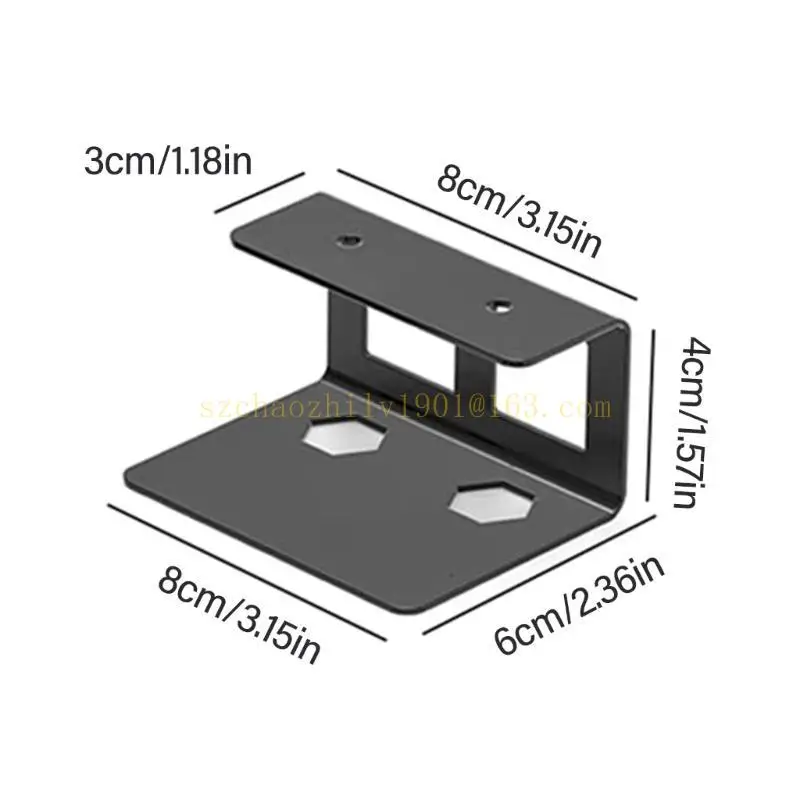 62ka Docket muelle debajo del escritorio soporte soporte estantería almacenamiento organizadores protección