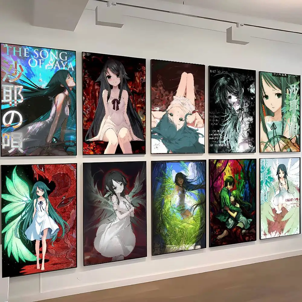 S-Saya No Uta The Song Of Saya HD Poster Poster Painting Wall Art Mural For Living Room Home Decor And Gifts