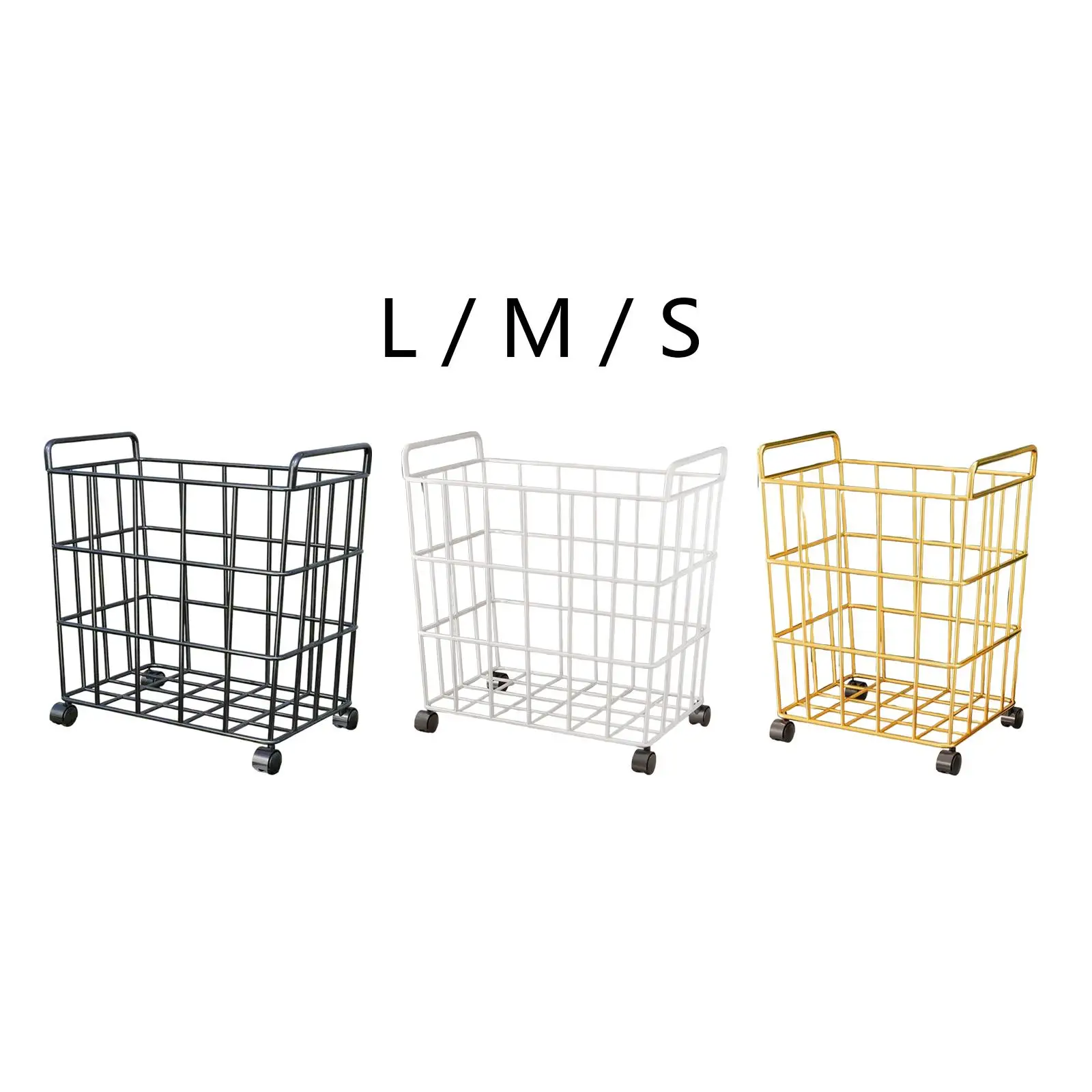 

Sports Ball Storage Cart Sturdy with Wheels Sports Equipment Organizer Ball Storage Rack for Club Garages Schools Playgroup Gym