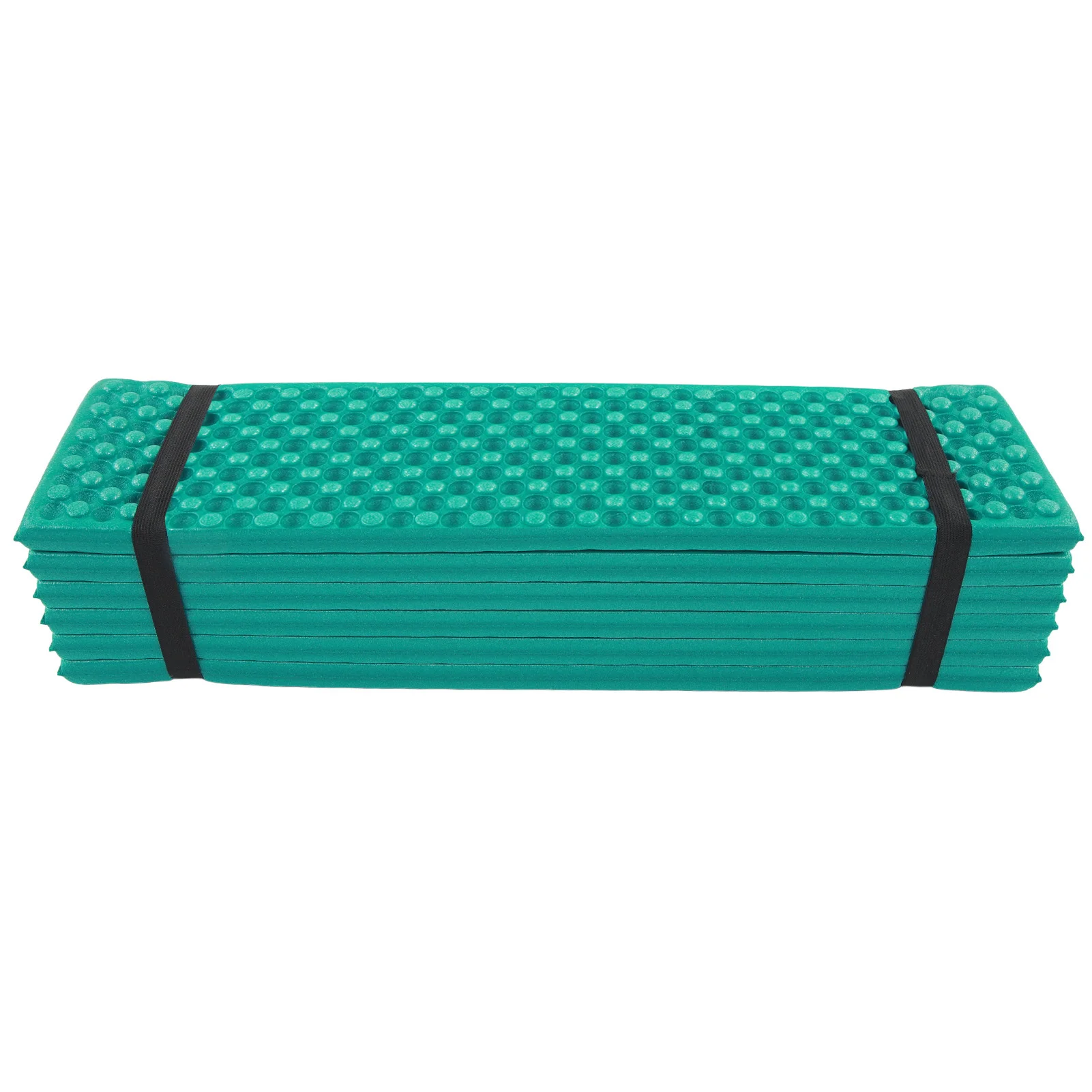 Opvouwbare slaapmat Spons slaapmat Dubbele eierkrat slaapmat Opvouwbare verdikte schuimslaapmat voor buiten kamperen 186x57CM