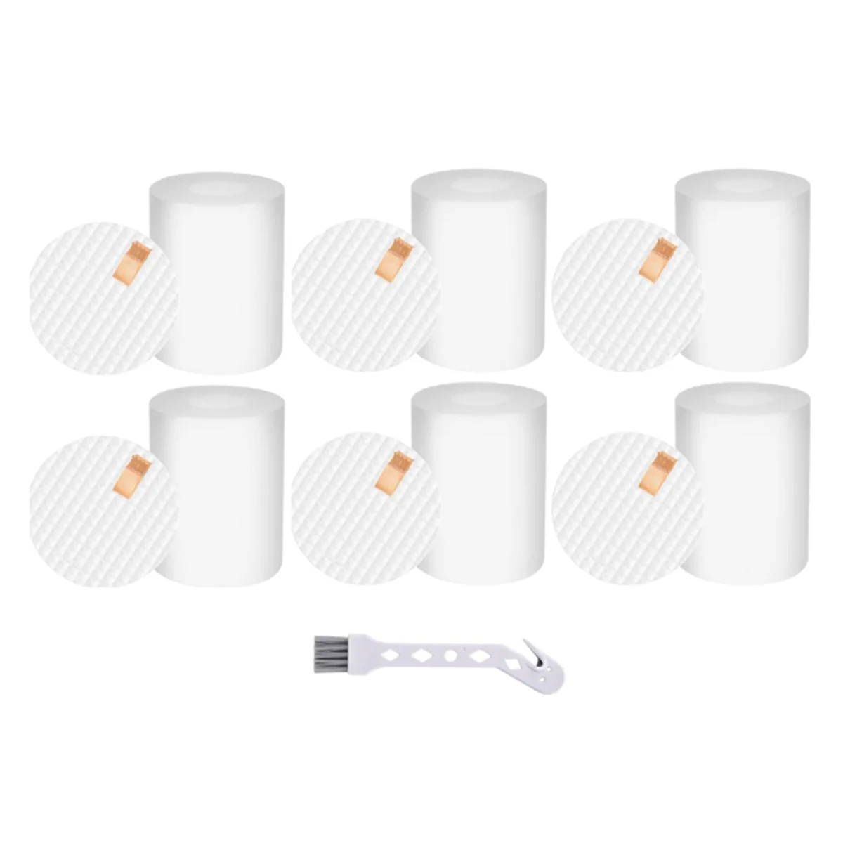 ใหม่กรองผ้าฝ้ายสําหรับ AI หุ่นยนต์สูญญากาศ RV2310 RV2310AE AV2501S AV2501AE RV2502AE เปลี่ยนฐาน Pre-Motor ตัวกรอง