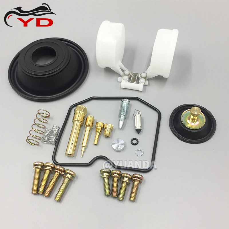 Carburetor Repair Rebuild Kit Diaphragm Fit Kawasaki Eliminator 250 EL250B Ninja 250R EX250F EX250J