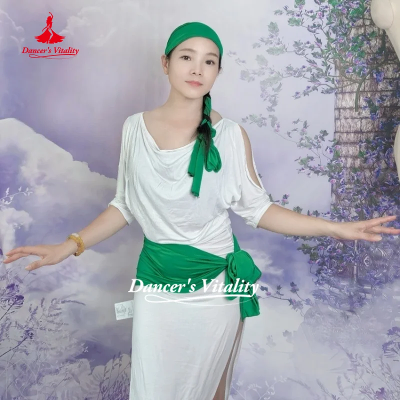 Belly Dancing Clothing for Women's Temperament Elegant Robe+