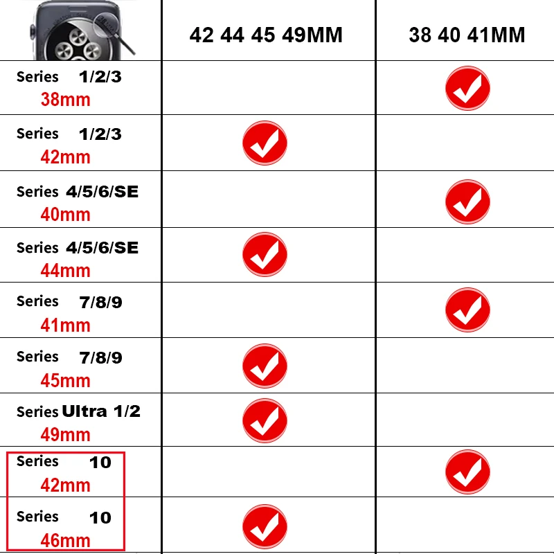 Apple Watch用PUレザーウォッチバンド,iwatchシリーズ用アクセサリー10,9,8,7,6,se,5,42,44,45,49,46mm 40mm、41mm