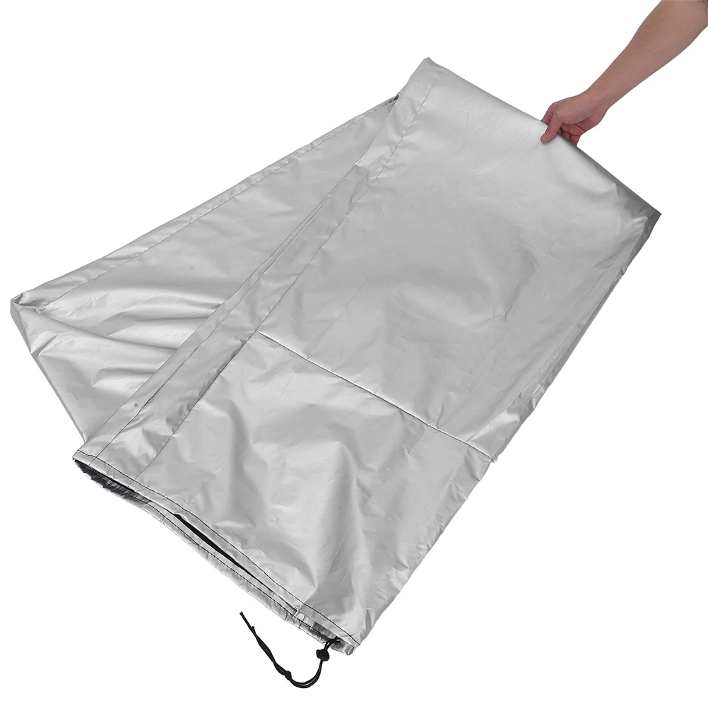 

Ladder Protective Cover Foldable Dustproof Rain Cover Grey Step Bag Oxford Cloth Storage Covers For Home Outdoor Use Lightweight