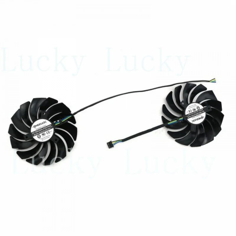 f  Cooling Fan Replacement Video Card Cooler for MSI RX6700XT RX6600XT MECH 2X Part